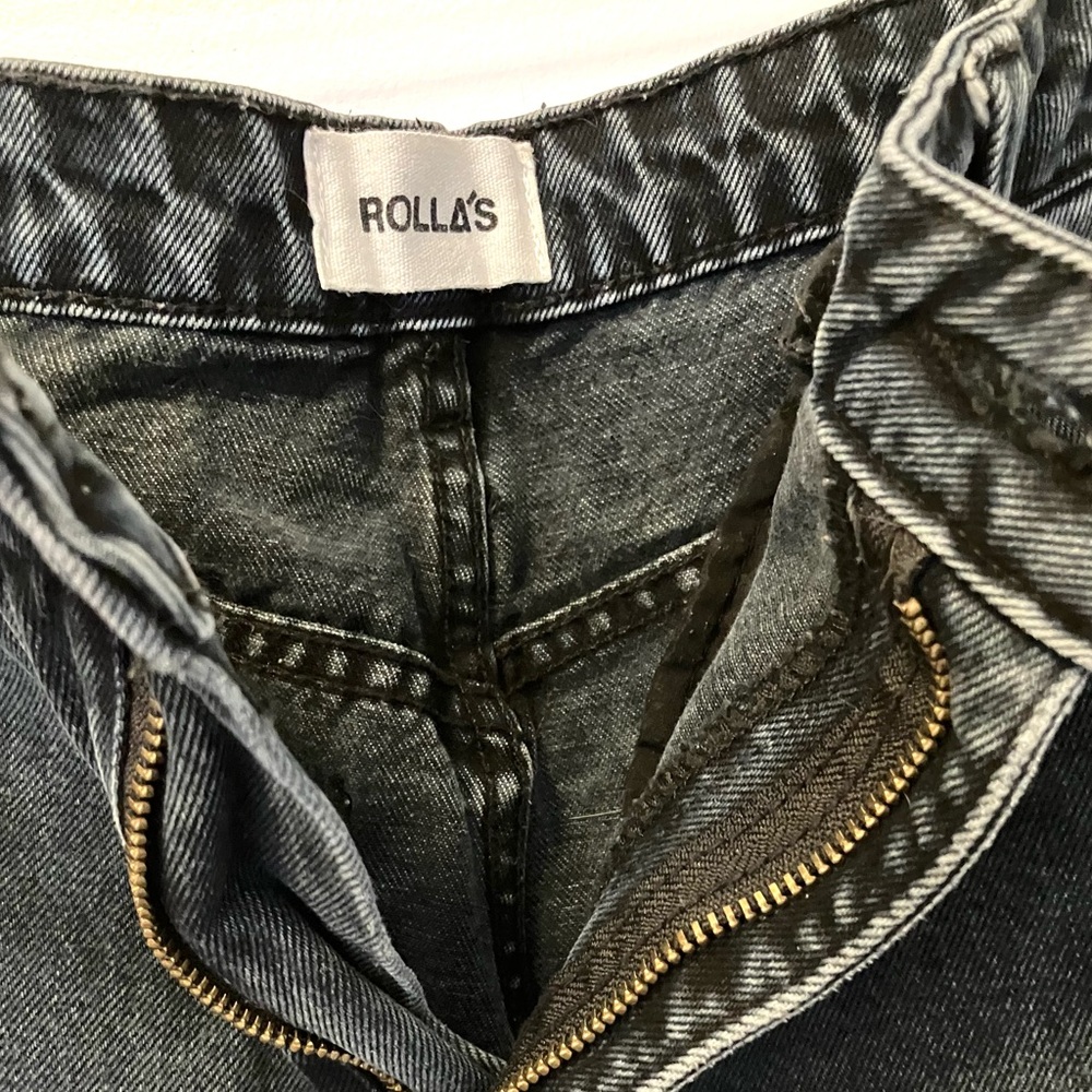Rollas Genie Jean Black Stonewash